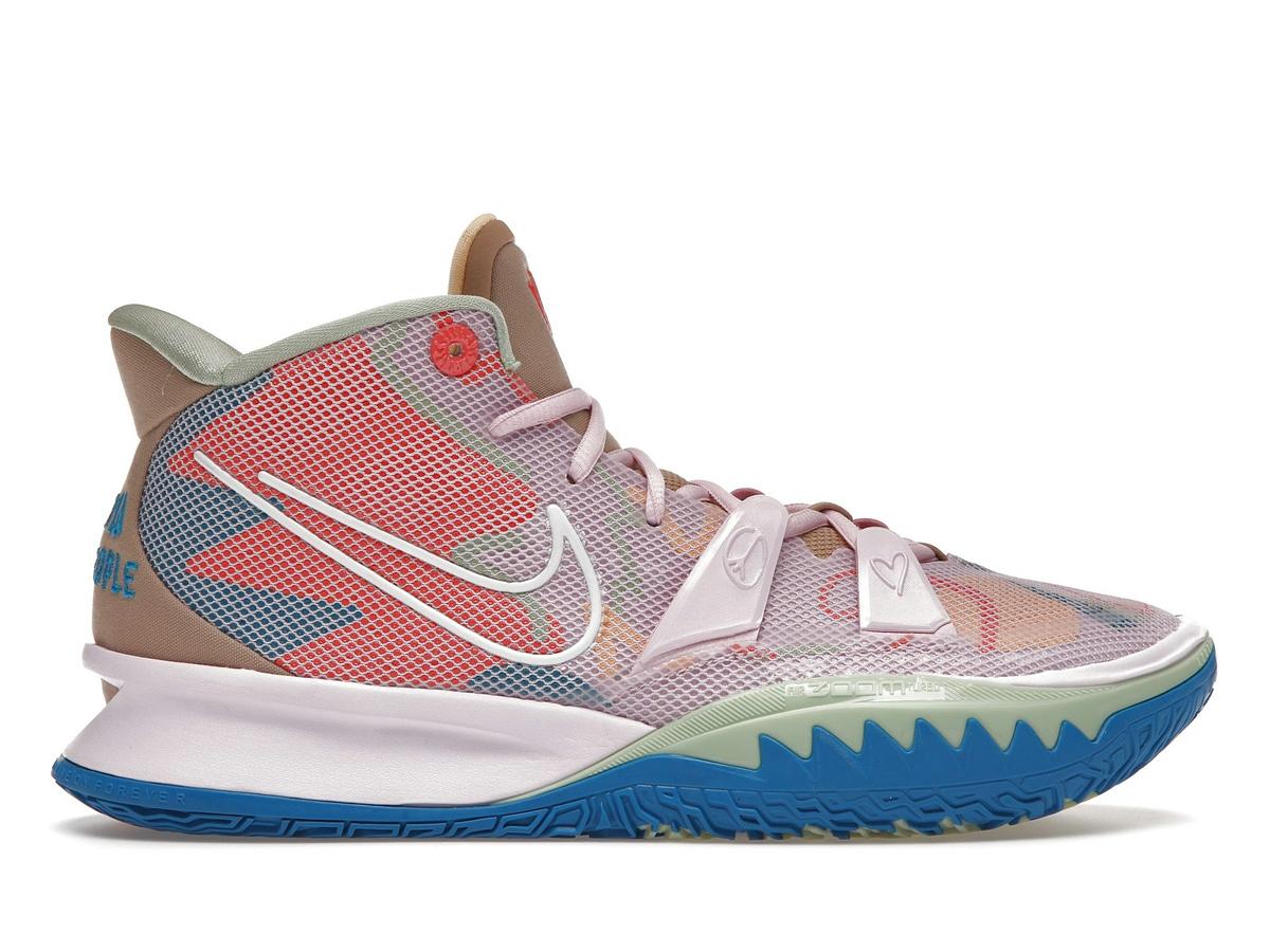 Nike Kyrie 7 1 World 1 People Pink Basketball Shoes CQ9327-600 - savito