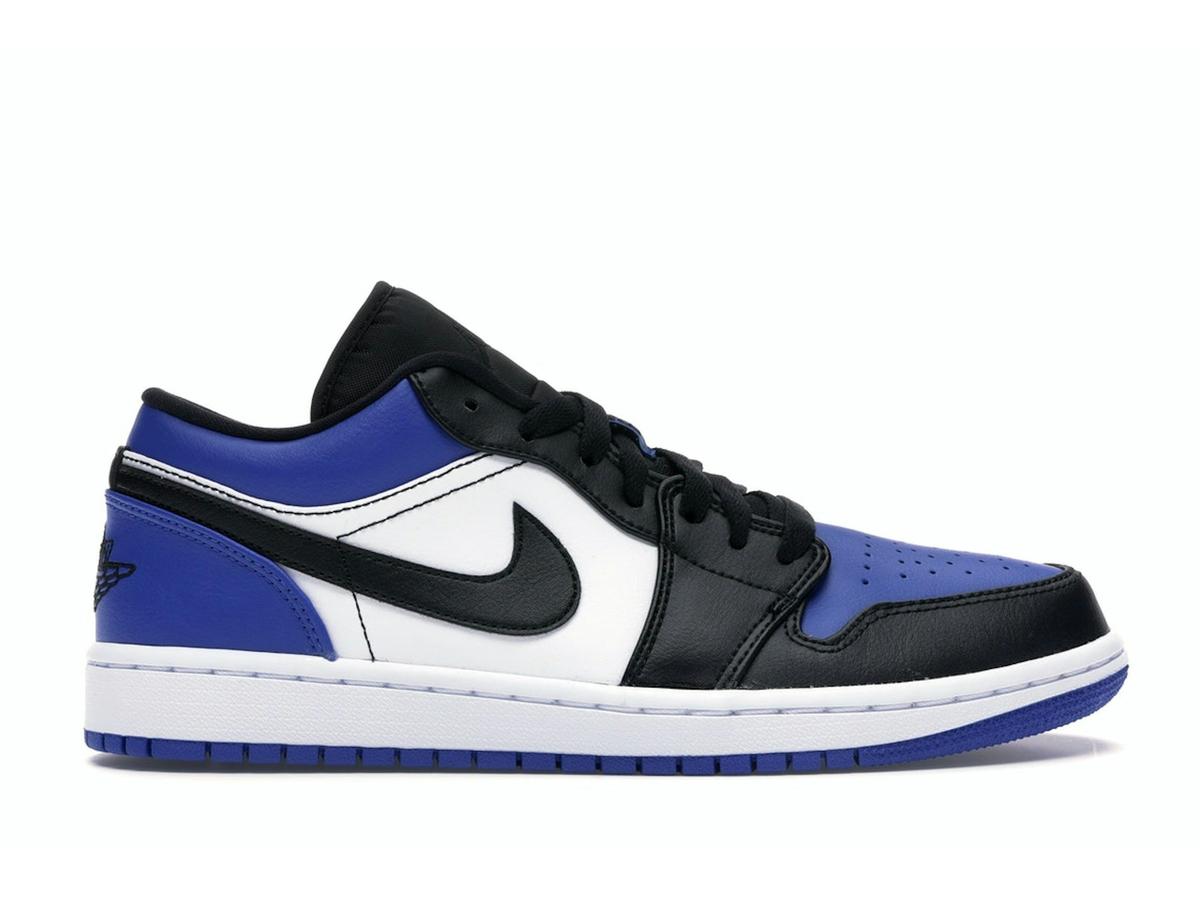 Jordan 1 Low Royal Toe Sport Royal White Black CQ9446-400 - savito