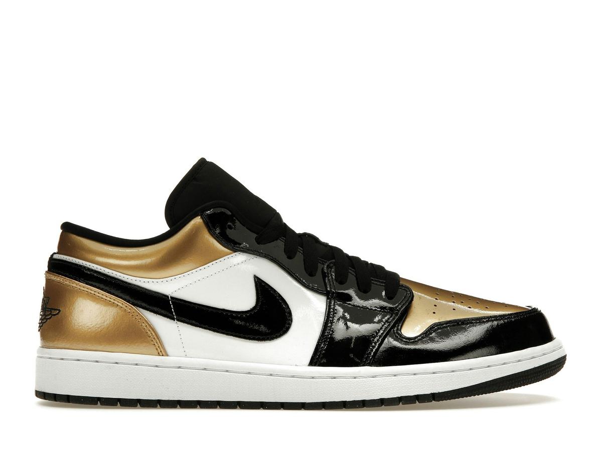 Air Jordan 1 Low Gold Toe Metallic Gold CQ9447-700 - savito