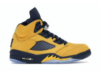 Jordan 5 Retro Michigan (2019) Amarillo College Navy CQ9541-704 - savito