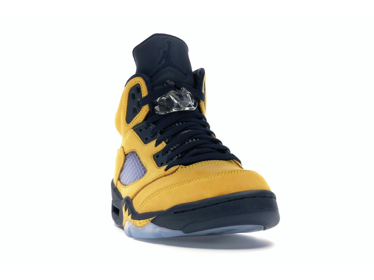 Jordan 5 Retro Michigan (2019) Amarillo College Navy CQ9541-704 - savito