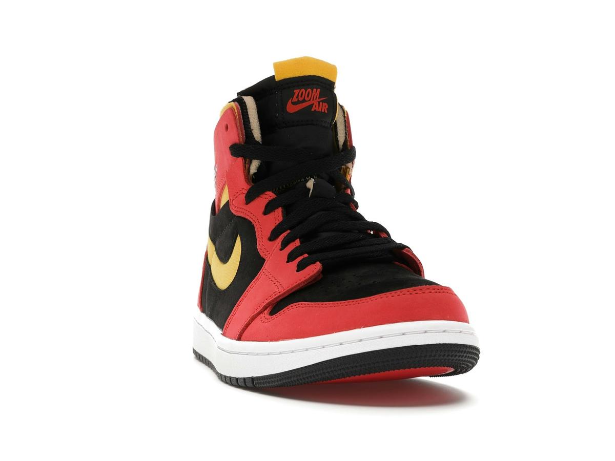 Air Jordan 1 High Zoom Air CMFT Black Chile Red CT0978-006 - savito