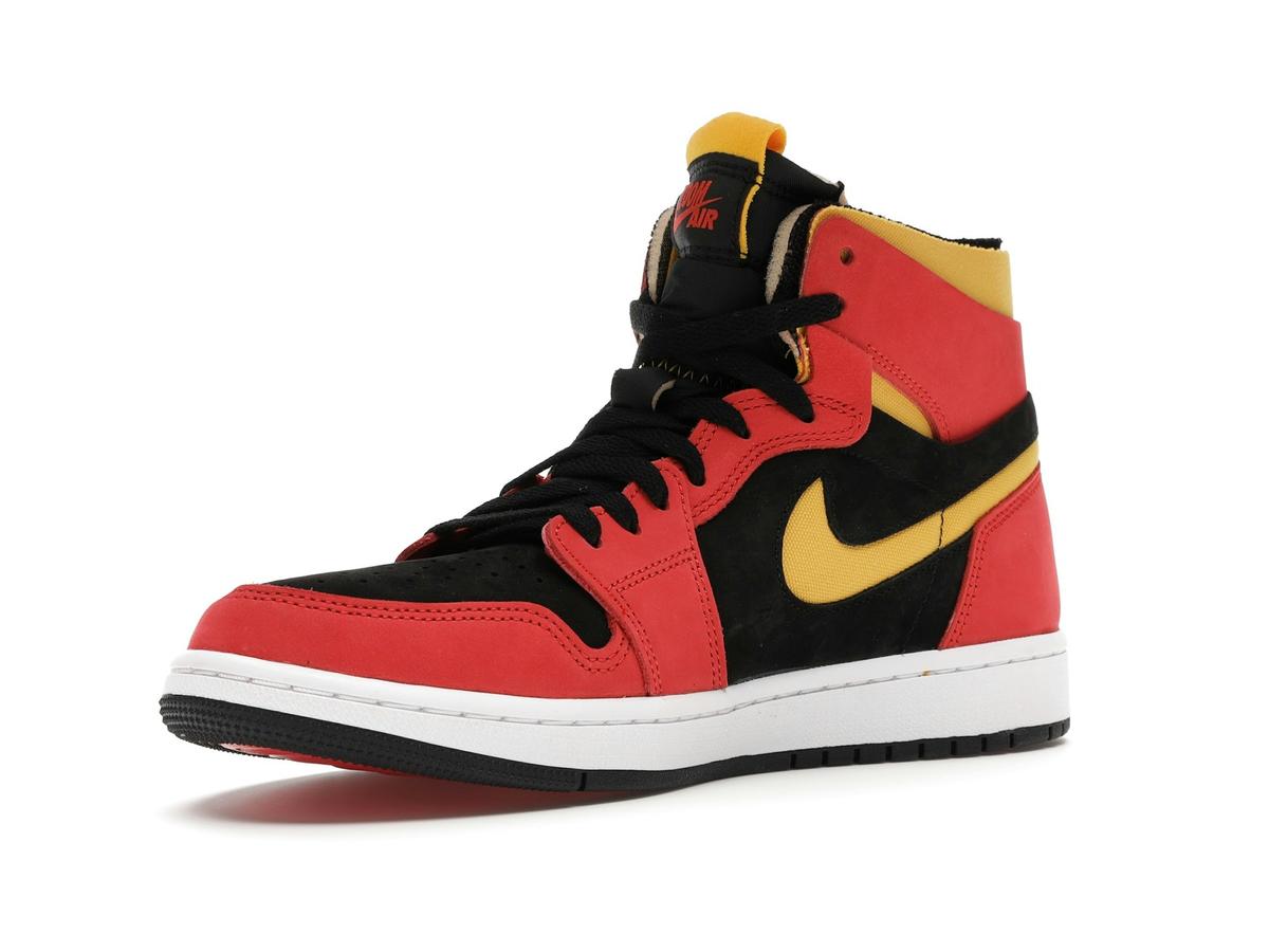 Air Jordan 1 High Zoom Air CMFT Black Chile Red CT0978-006 - savito