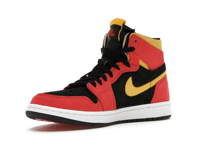 Air Jordan 1 High Zoom Air CMFT Black Chile Red CT0978-006 - savito