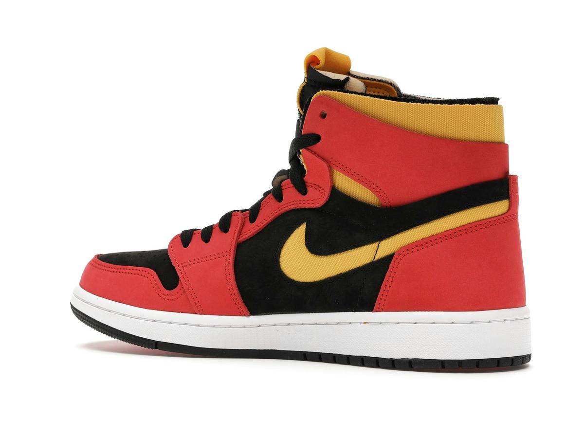 Air Jordan 1 High Zoom Air CMFT Black Chile Red CT0978-006 - savito