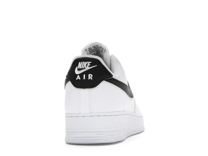 Nike Air Force 1 Low '07 White Black Pebbled Leather CT2302-100 - savito