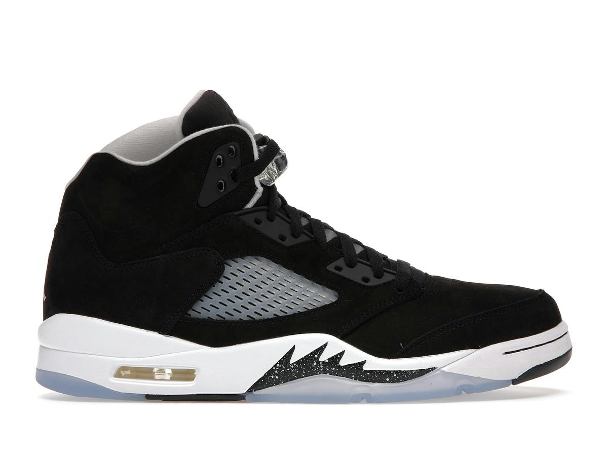Jordan 5 Retro Moonlight Oreo (2021) Black Cool Grey White CT4838-011 - savito