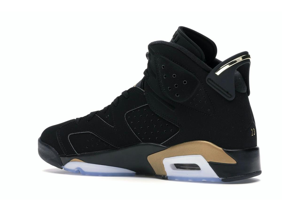 Jordan 6 Retro DMP (2020) Black Metallic Gold Sneakers CT4954-007 - savito