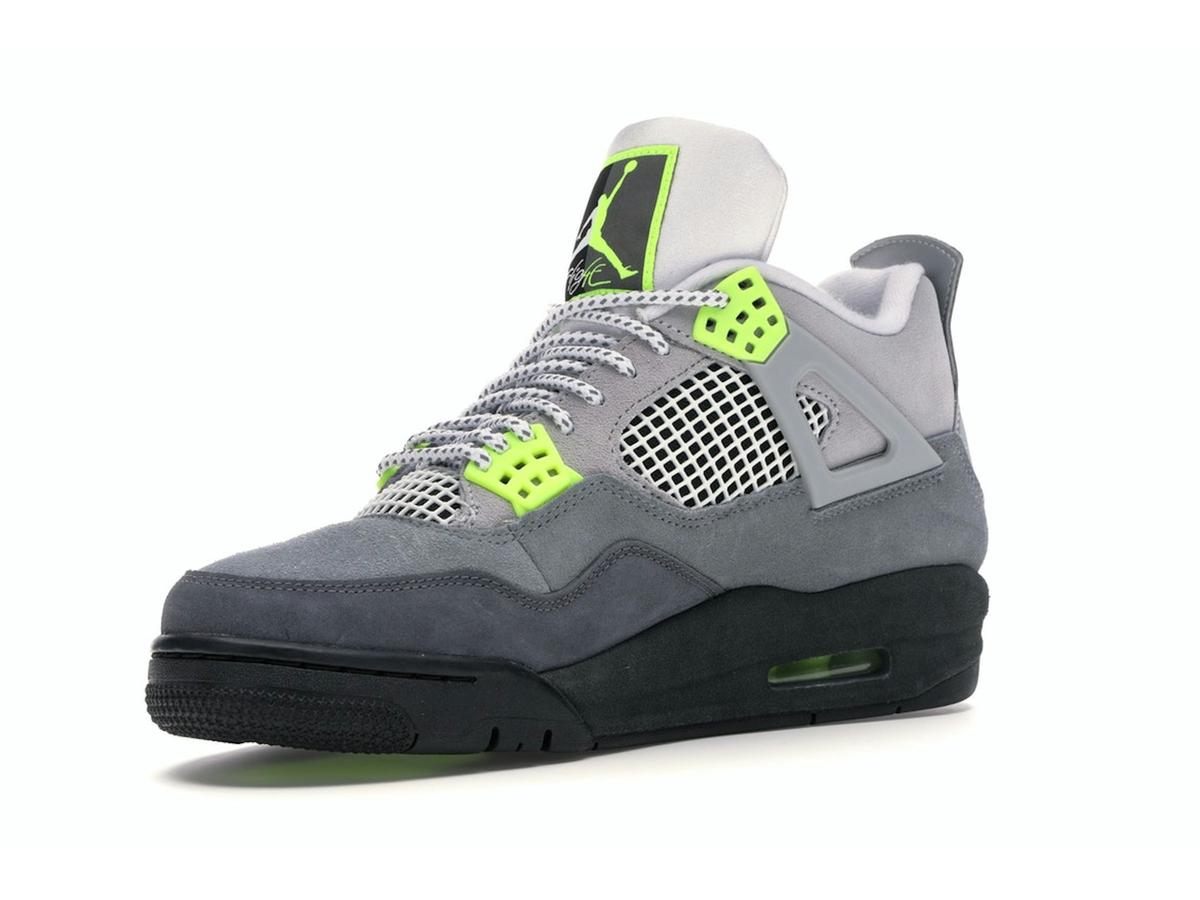 Jordan 4 Retro SE 95 Neon Cool Grey Volt CT5342-007 - savito