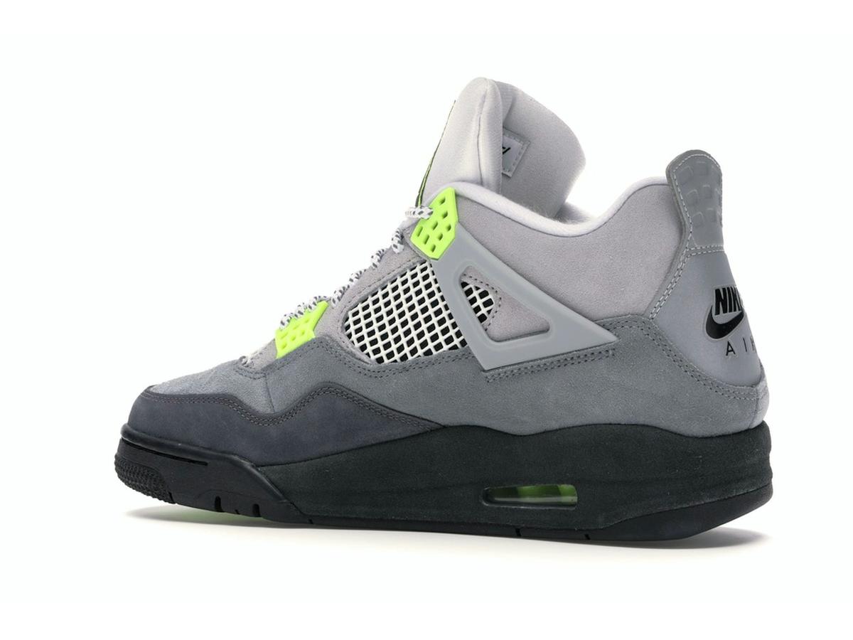 Jordan 4 Retro SE 95 Neon Cool Grey Volt CT5342-007 - savito