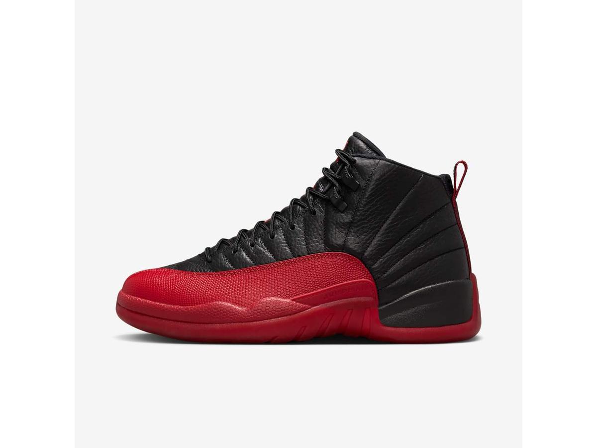 Air Jordan 12 Retro Flu Game 2025 Black Varsity Red CT8013-002 - savito