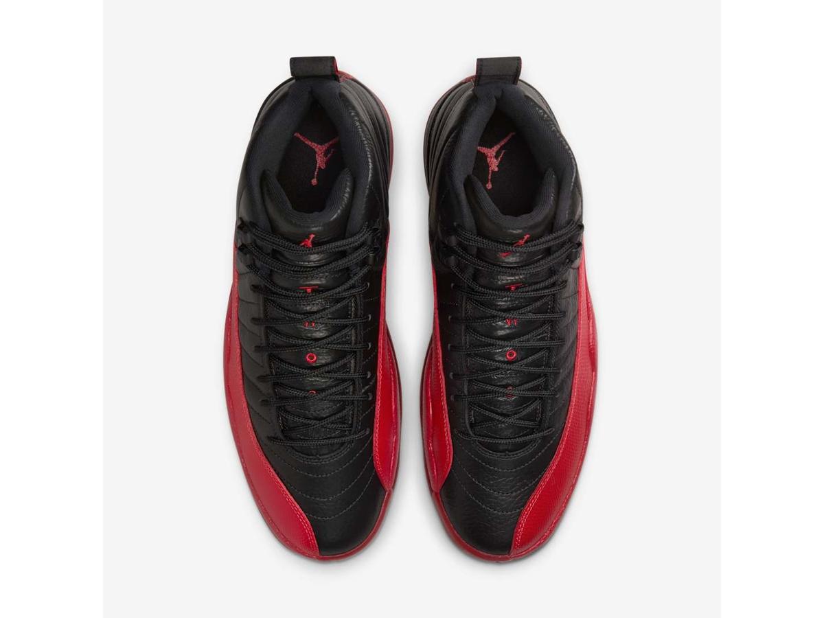 Air Jordan 12 Retro Flu Game 2025 Black Varsity Red CT8013-002 - savito