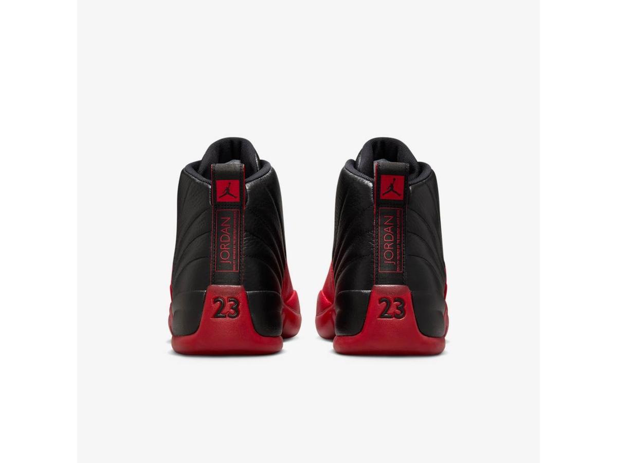 Air Jordan 12 Retro Flu Game 2025 Black Varsity Red CT8013-002 - savito