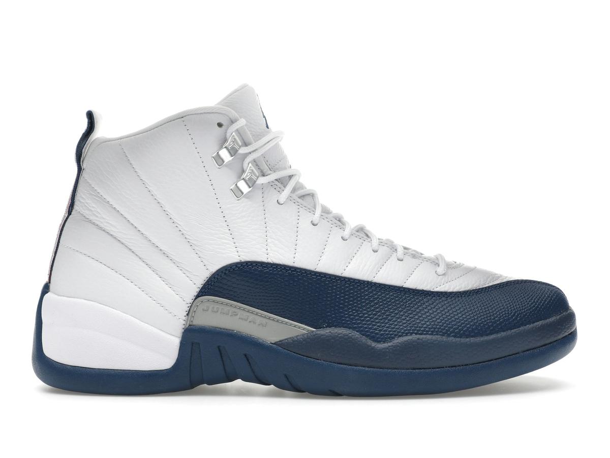 Jordan 12 Retro French Blue 2025 CT8013-114 White Metallic Silver - savito