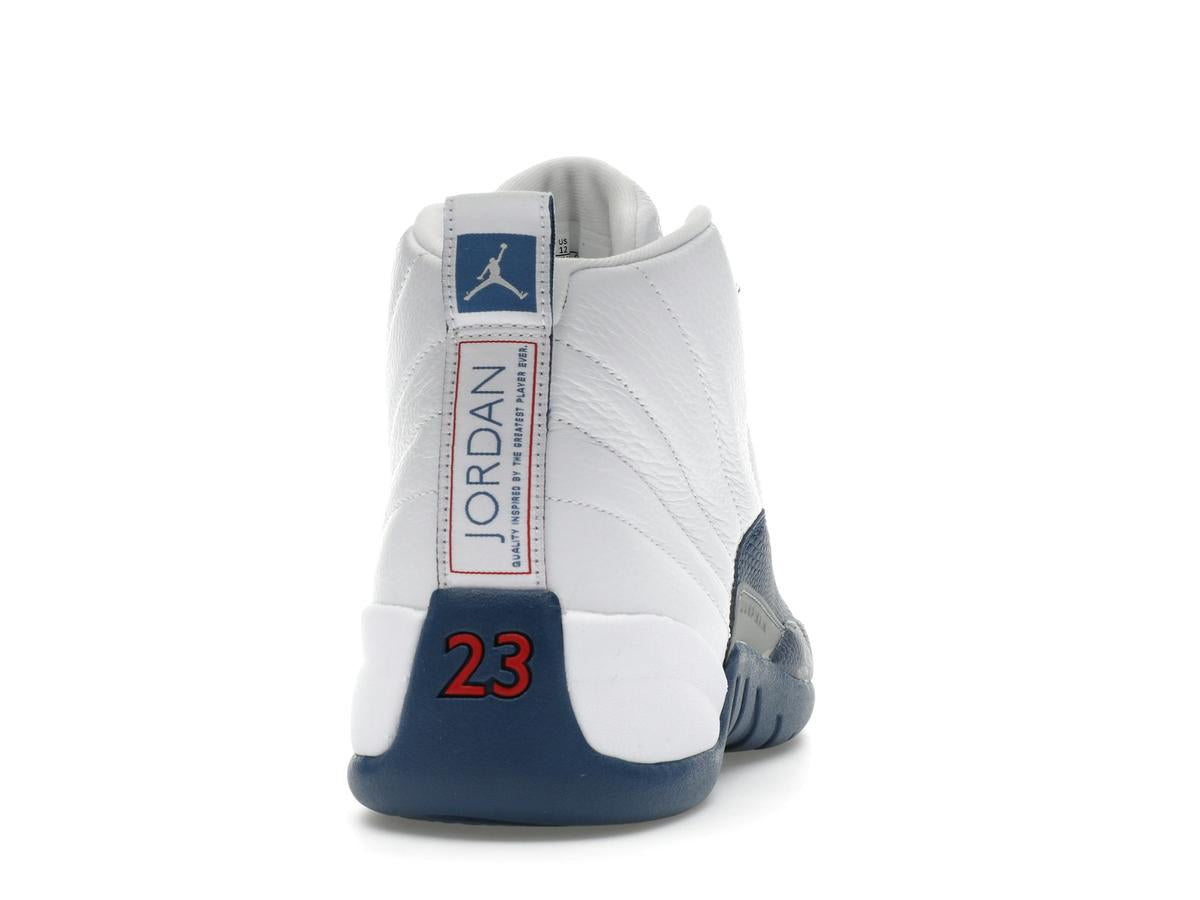 Jordan 12 Retro French Blue 2025 CT8013-114 White Metallic Silver - savito