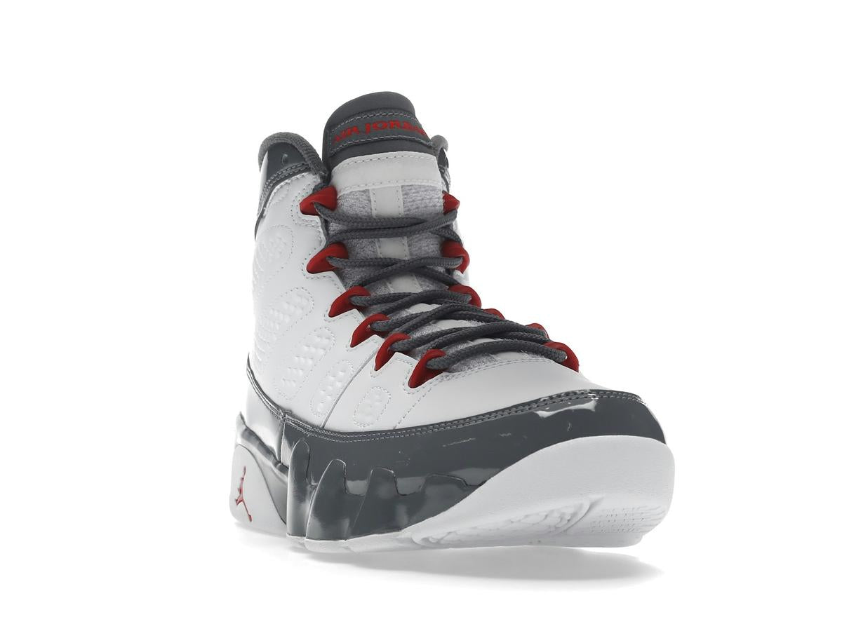 Jordan 9 Retro Fire Red CT8019-162 White Cool Grey - savito