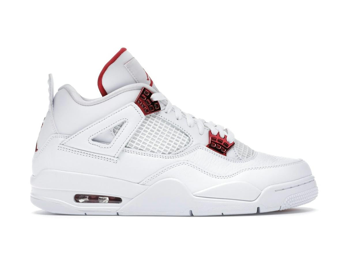Jordan 4 Retro Metallic Red White CT8527-112 Sneakers - savito