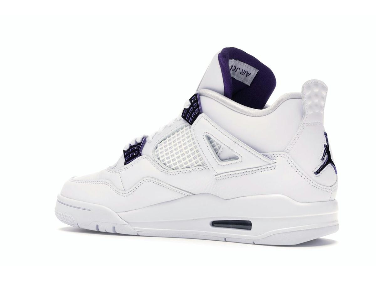 Jordan 4 Retro Metallic Purple White CT8527-115 - savito