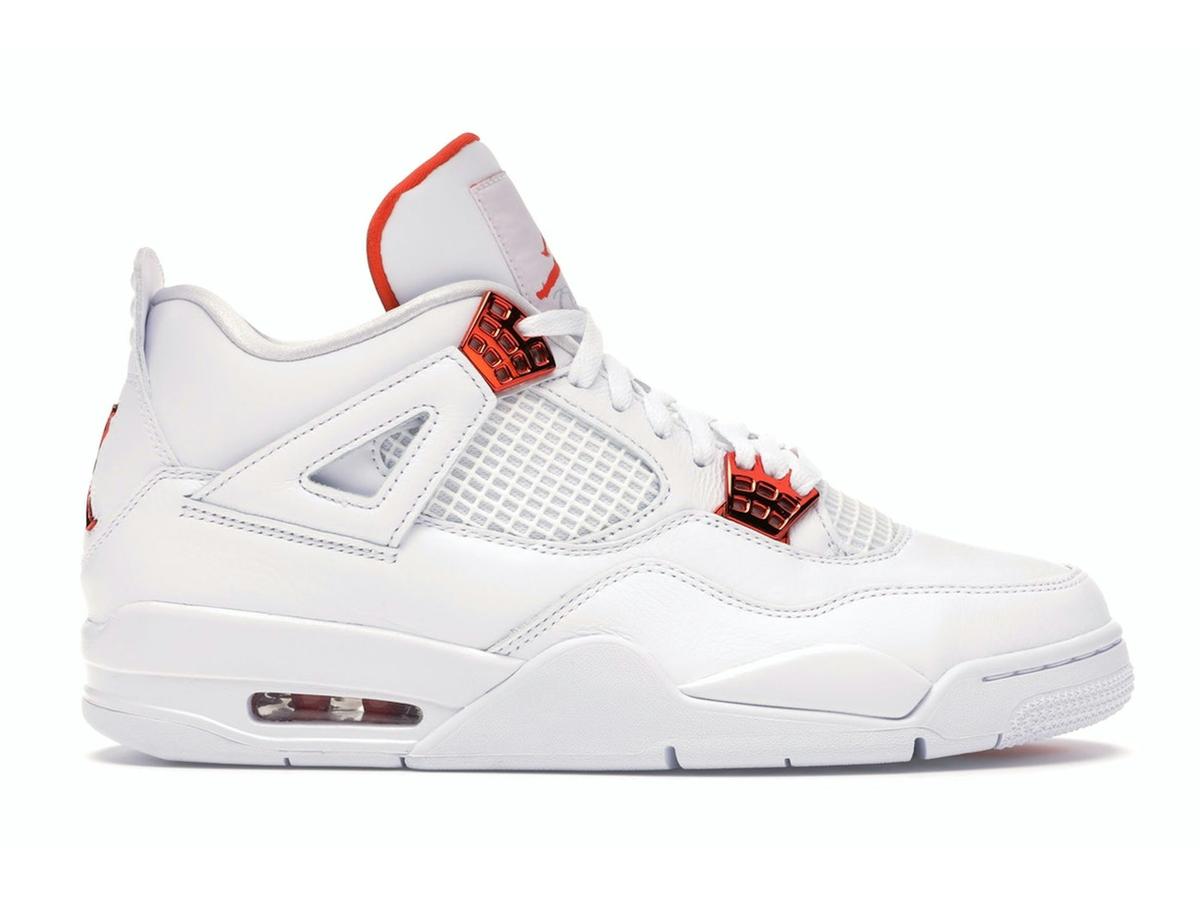 Jordan 4 Retro Metallic Orange CT8527-118 Sneakers - savito