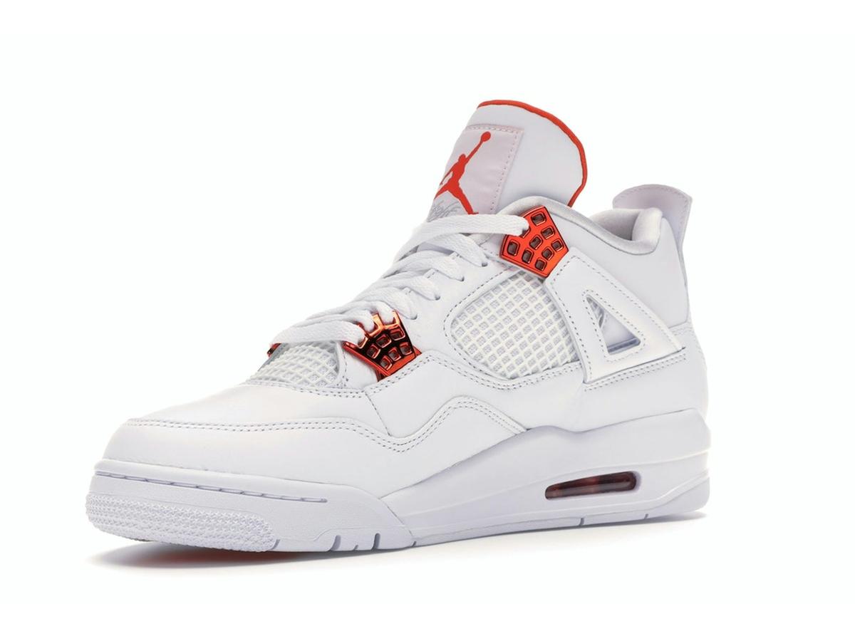 Jordan 4 Retro Metallic Orange CT8527-118 Sneakers - savito