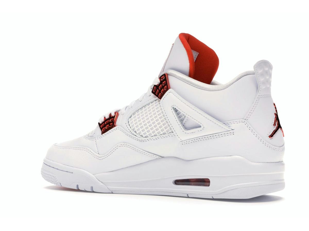 Jordan 4 Retro Metallic Orange CT8527-118 Sneakers - savito