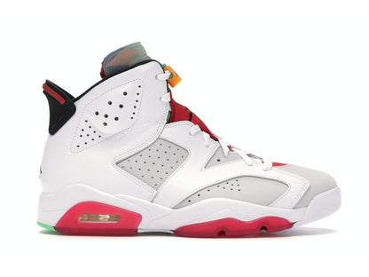 Jordan 6 Retro Hare Neutral Grey White True Red Black CT8529-062 - savito