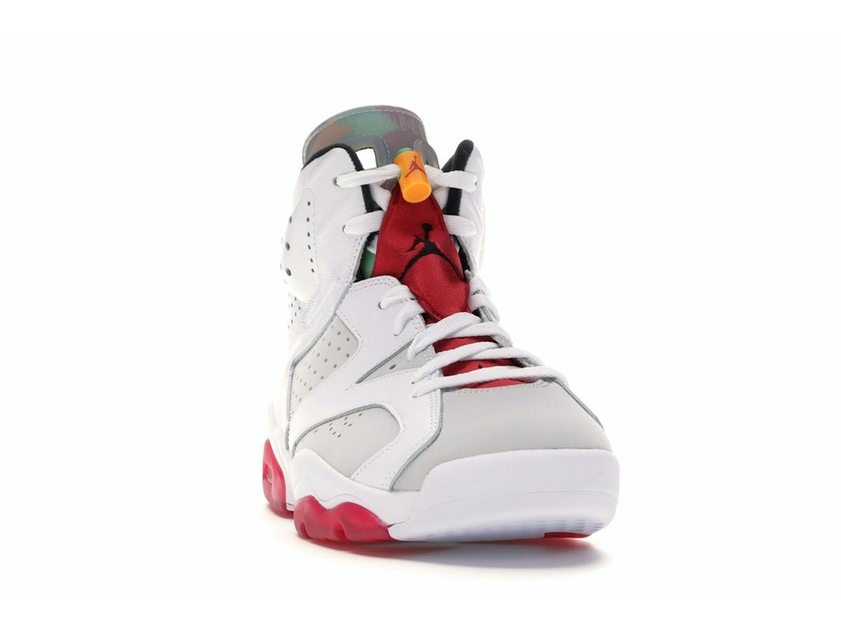 Jordan 6 Retro Hare Neutral Grey White True Red Black CT8529-062 - savito