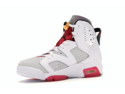 Jordan 6 Retro Hare Neutral Grey White True Red Black CT8529-062 - savito