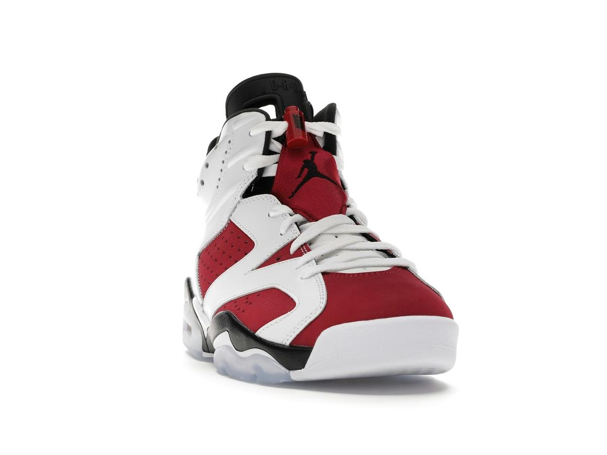 Jordan 6 Retro Carmine (2021) CT8529-106 White Black Carmine - savito