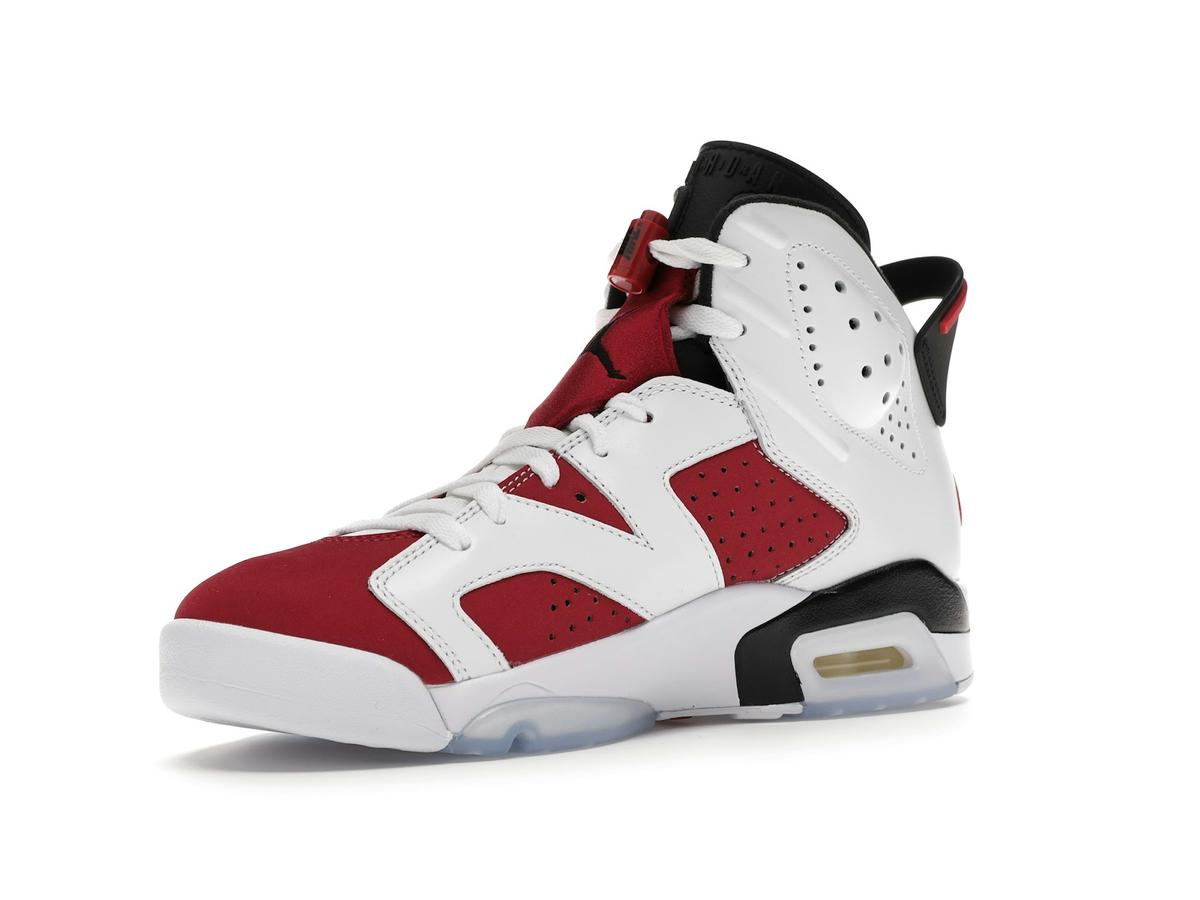 Jordan 6 Retro Carmine (2021) CT8529-106 White Black Carmine - savito