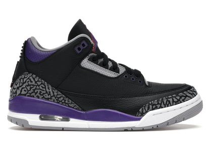 Jordan 3 Retro Black Court Purple CT8532-050 - savito