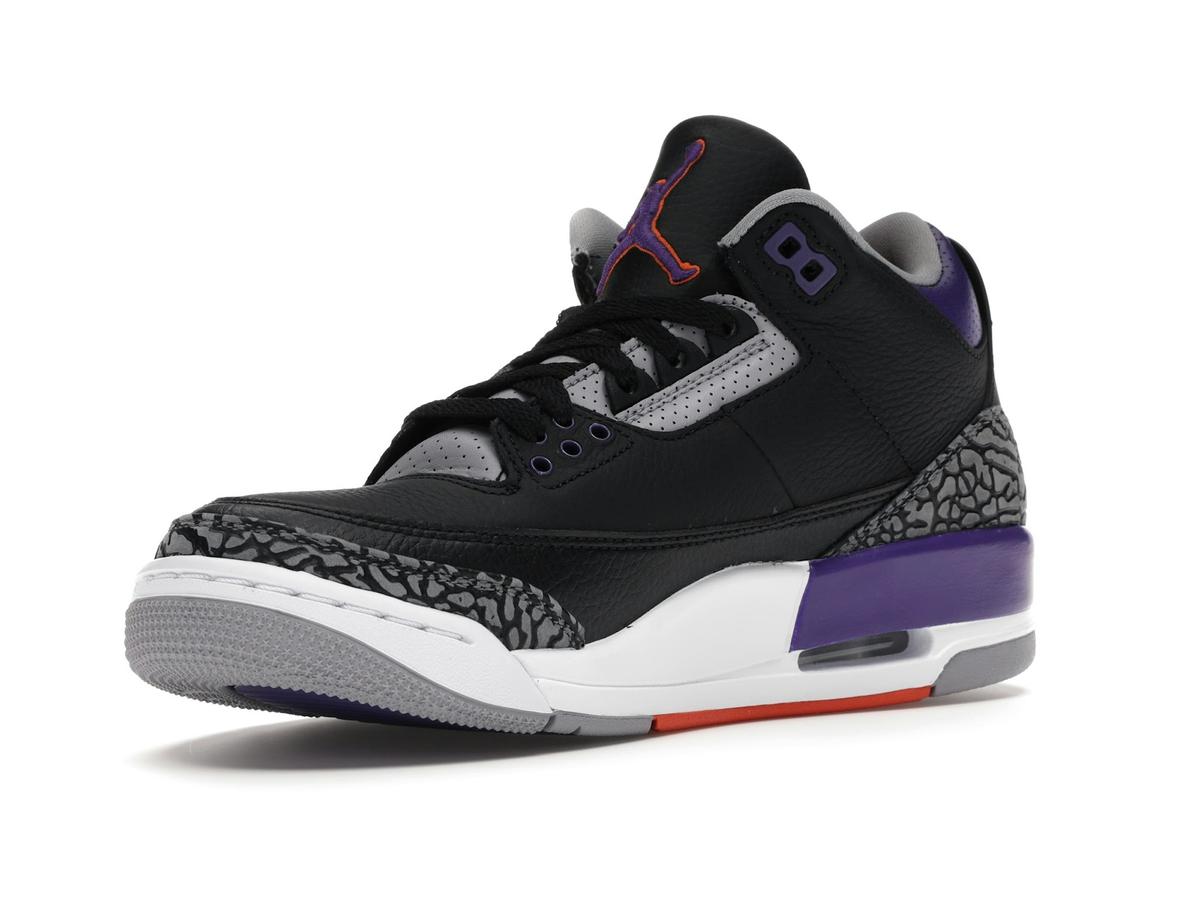 Jordan 3 Retro Black Court Purple CT8532-050 - savito