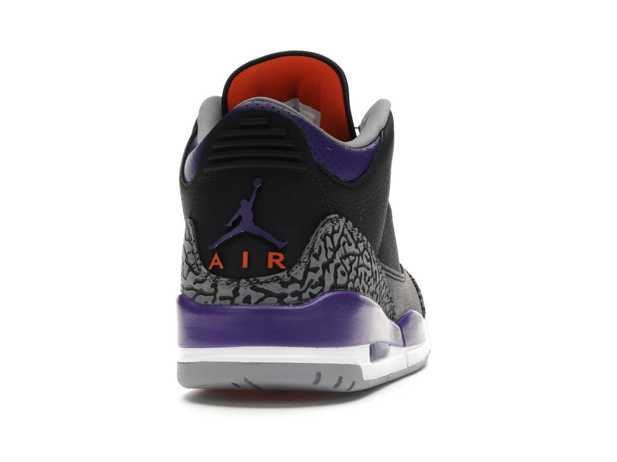 Jordan 3 Retro Black Court Purple CT8532-050 - savito