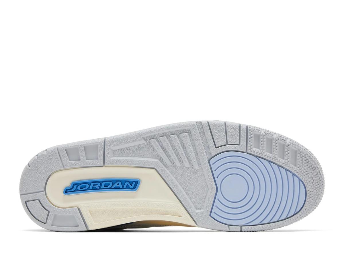 Jordan 3 Retro Lucky Shorts CT8532-101 Summit White Hydrogen Blue - savito
