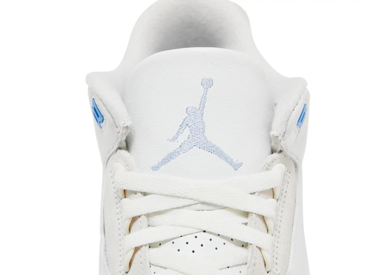 Jordan 3 Retro Lucky Shorts CT8532-101 Summit White Hydrogen Blue - savito