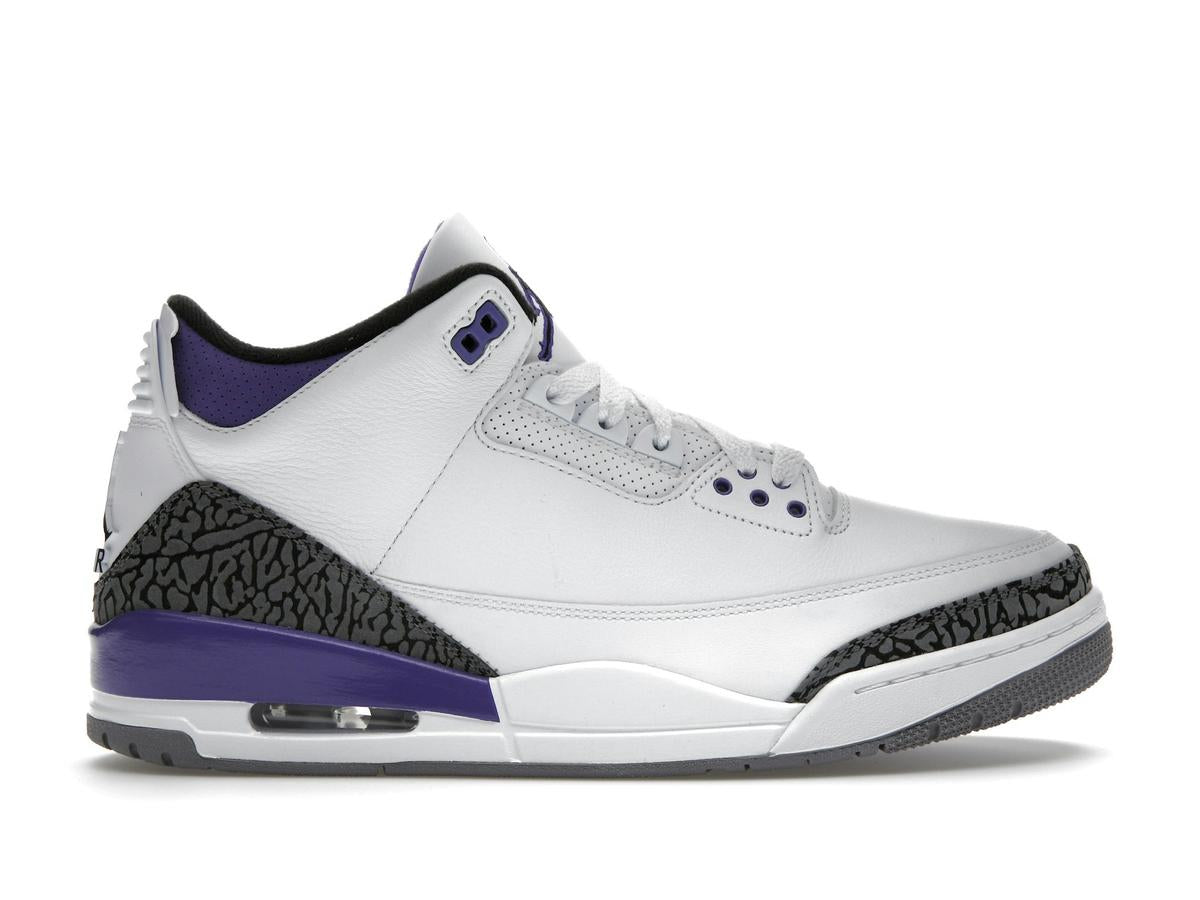 Jordan 3 Retro Dark Iris Sneakers CT8532-105 - savito