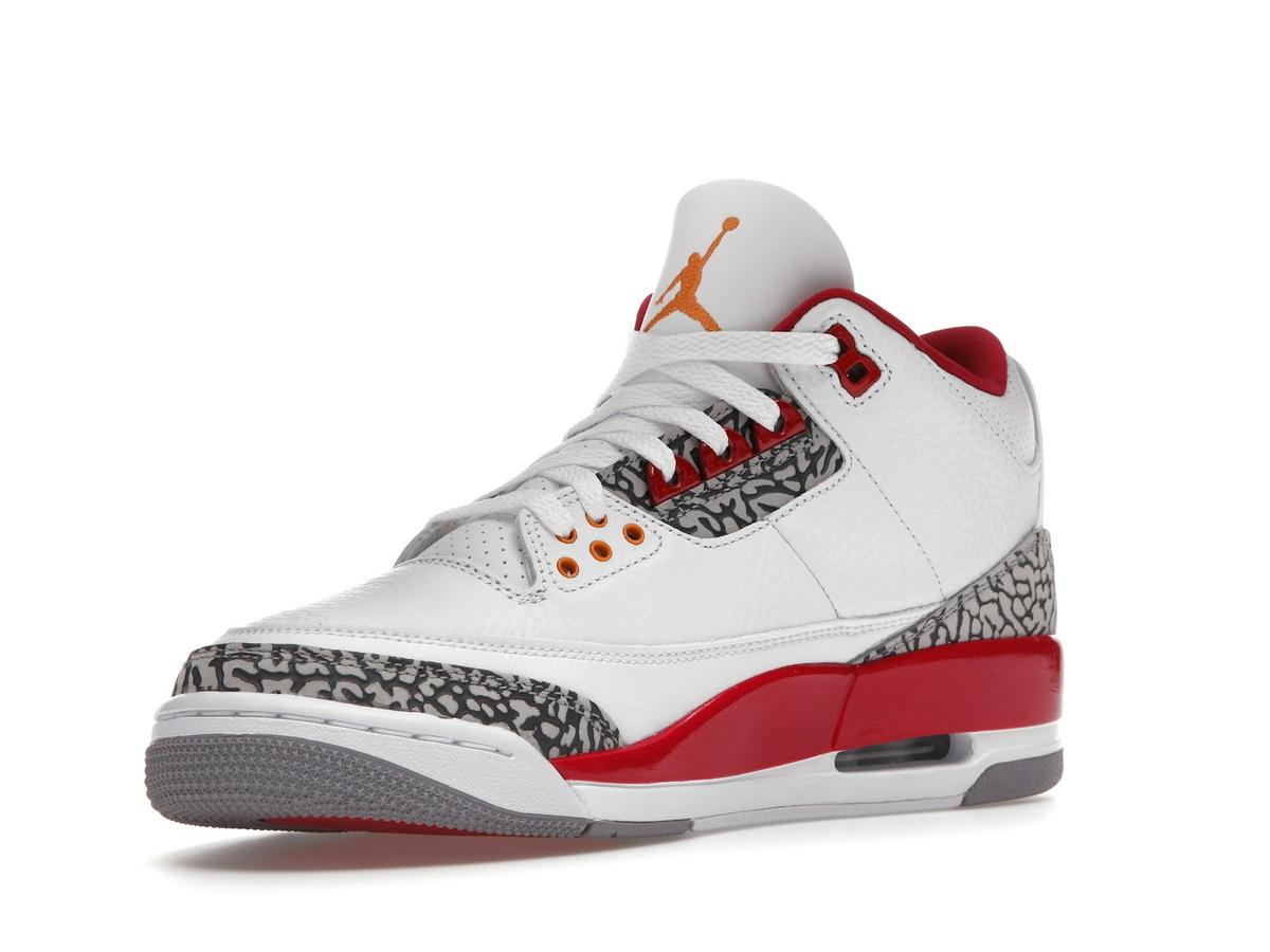 Jordan 3 Retro White Cardinal Red CT8532-126 - savito