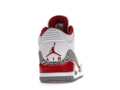 Jordan 3 Retro White Cardinal Red CT8532-126 - savito