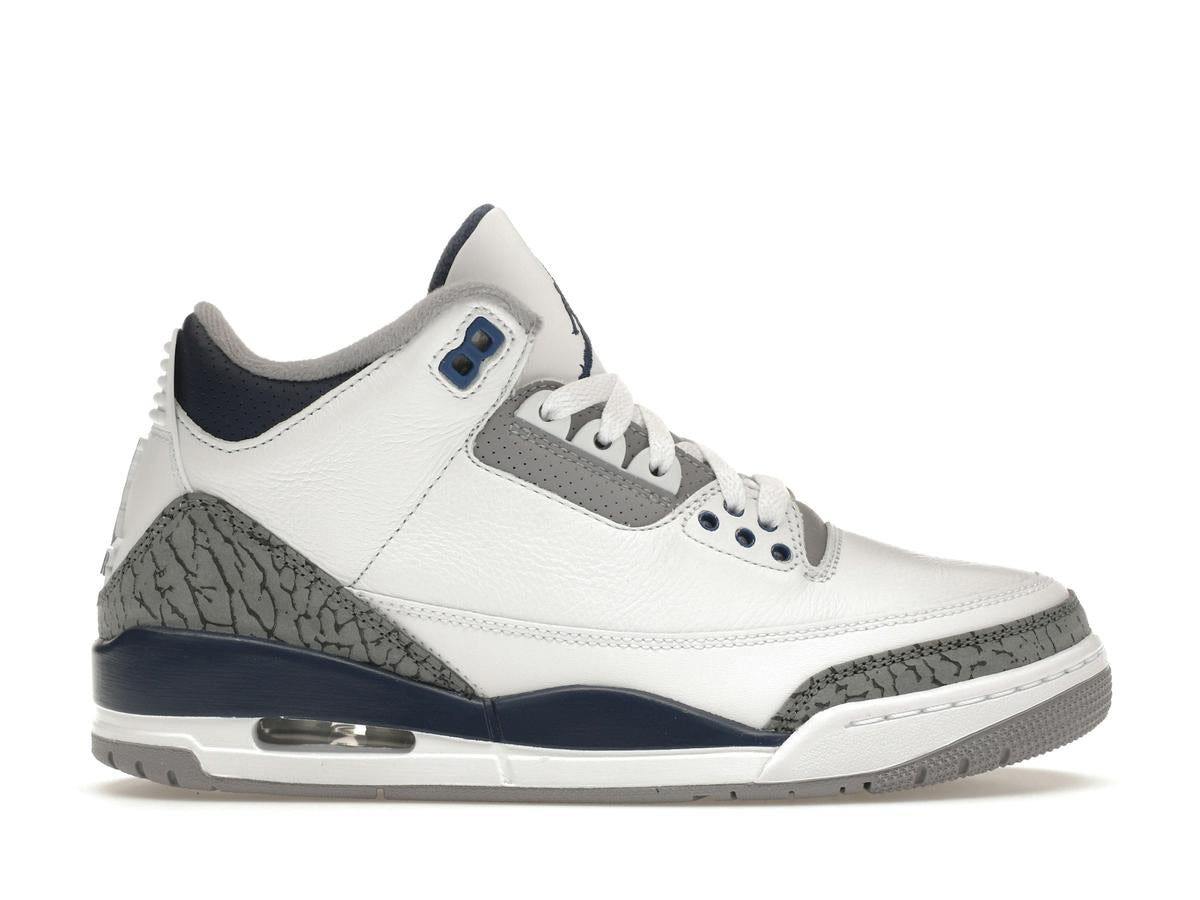 Jordan 3 Retro Midnight Navy CT8532-140 Sneakers - savito