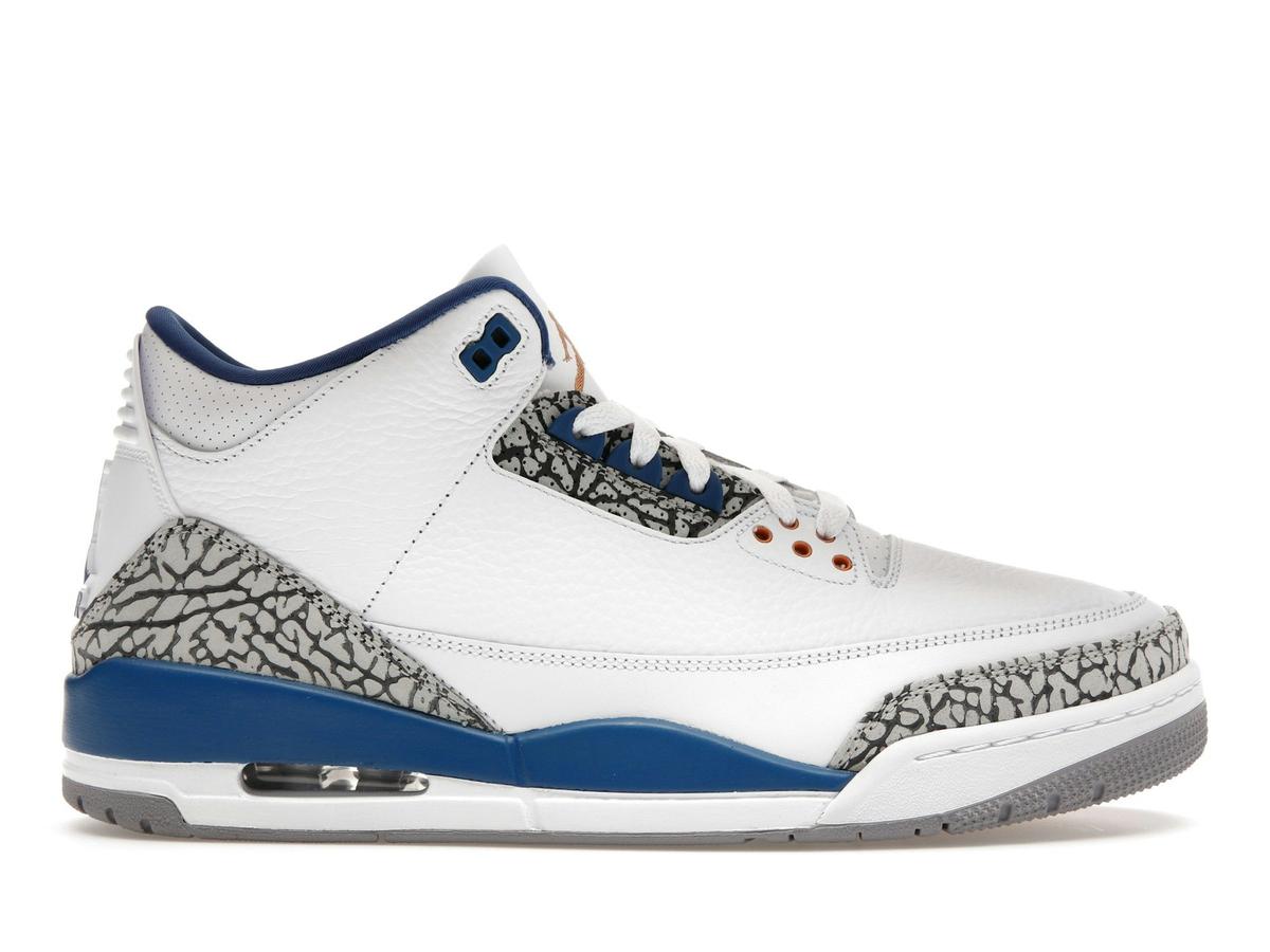 Jordan 3 Retro Wizards White True Blue CT8532-148 - savito
