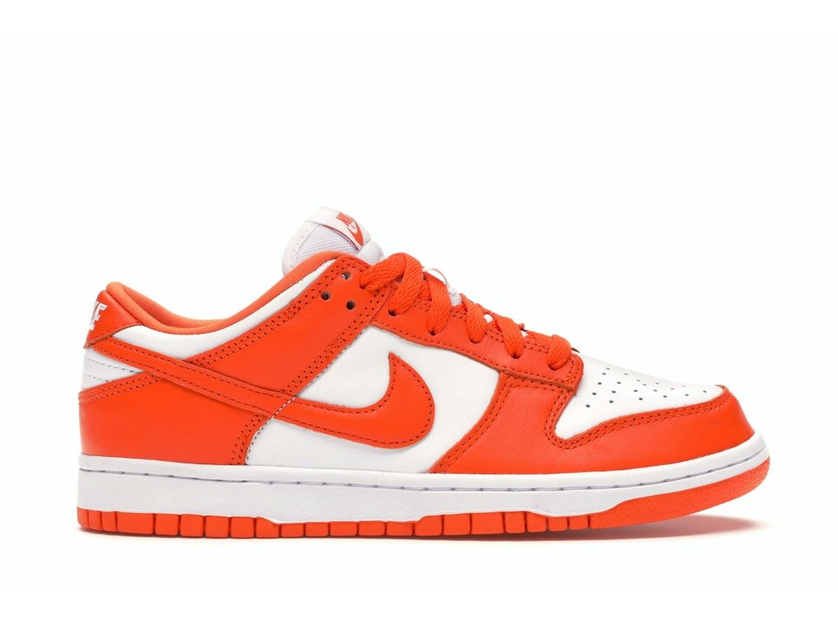 Nike Dunk Low SP Syracuse White Orange Blaze CU1726-101 - savito