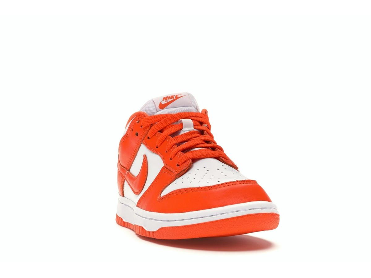 Nike Dunk Low SP Syracuse White Orange Blaze CU1726-101 - savito
