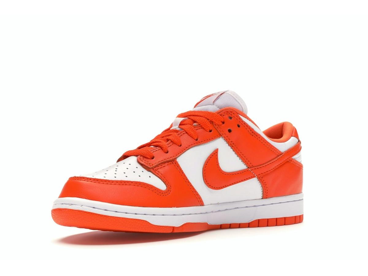 Nike Dunk Low SP Syracuse White Orange Blaze CU1726-101 - savito