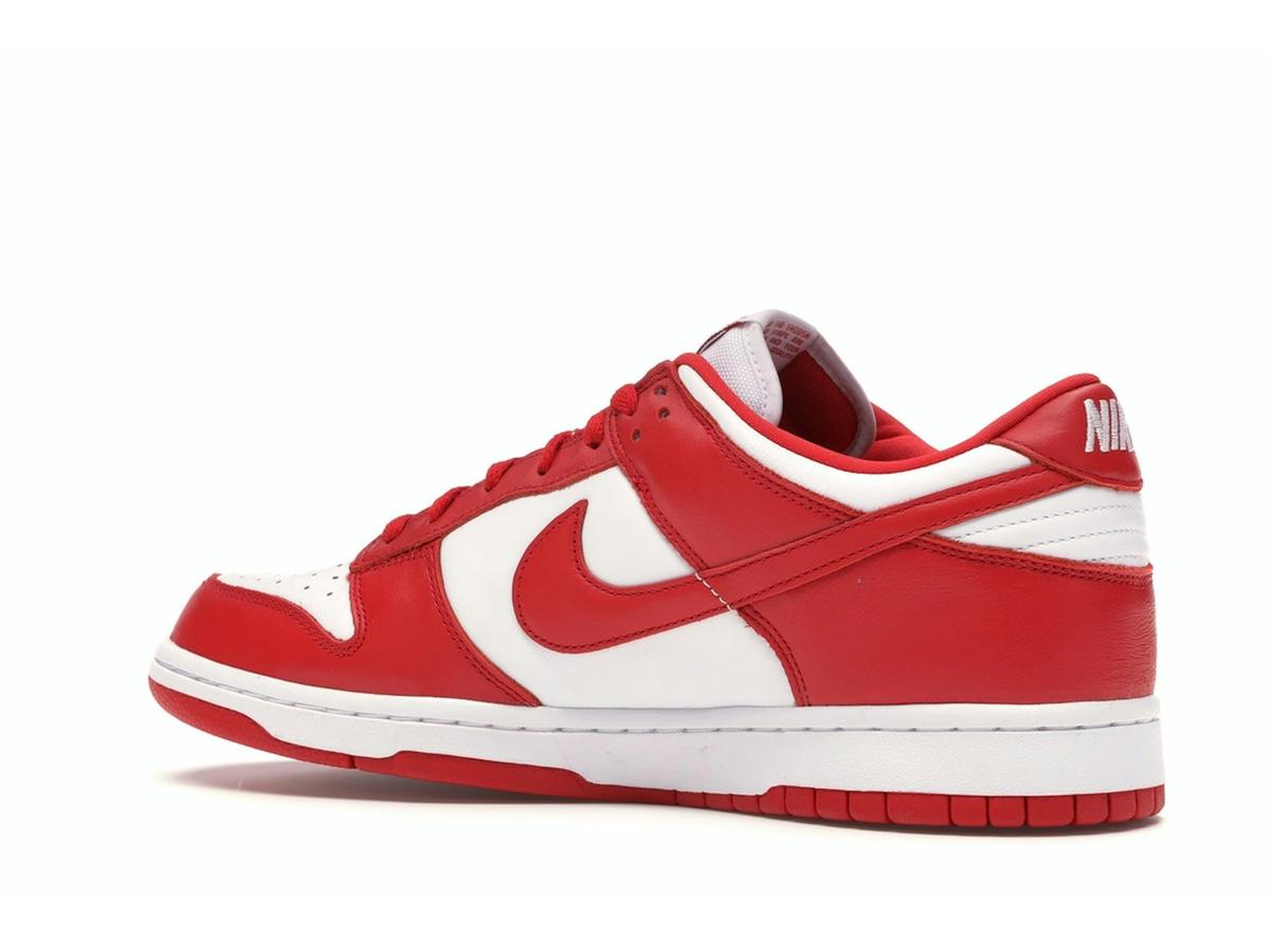 Nike Dunk Low SP St. John's White University Red CU1727-100 - savito