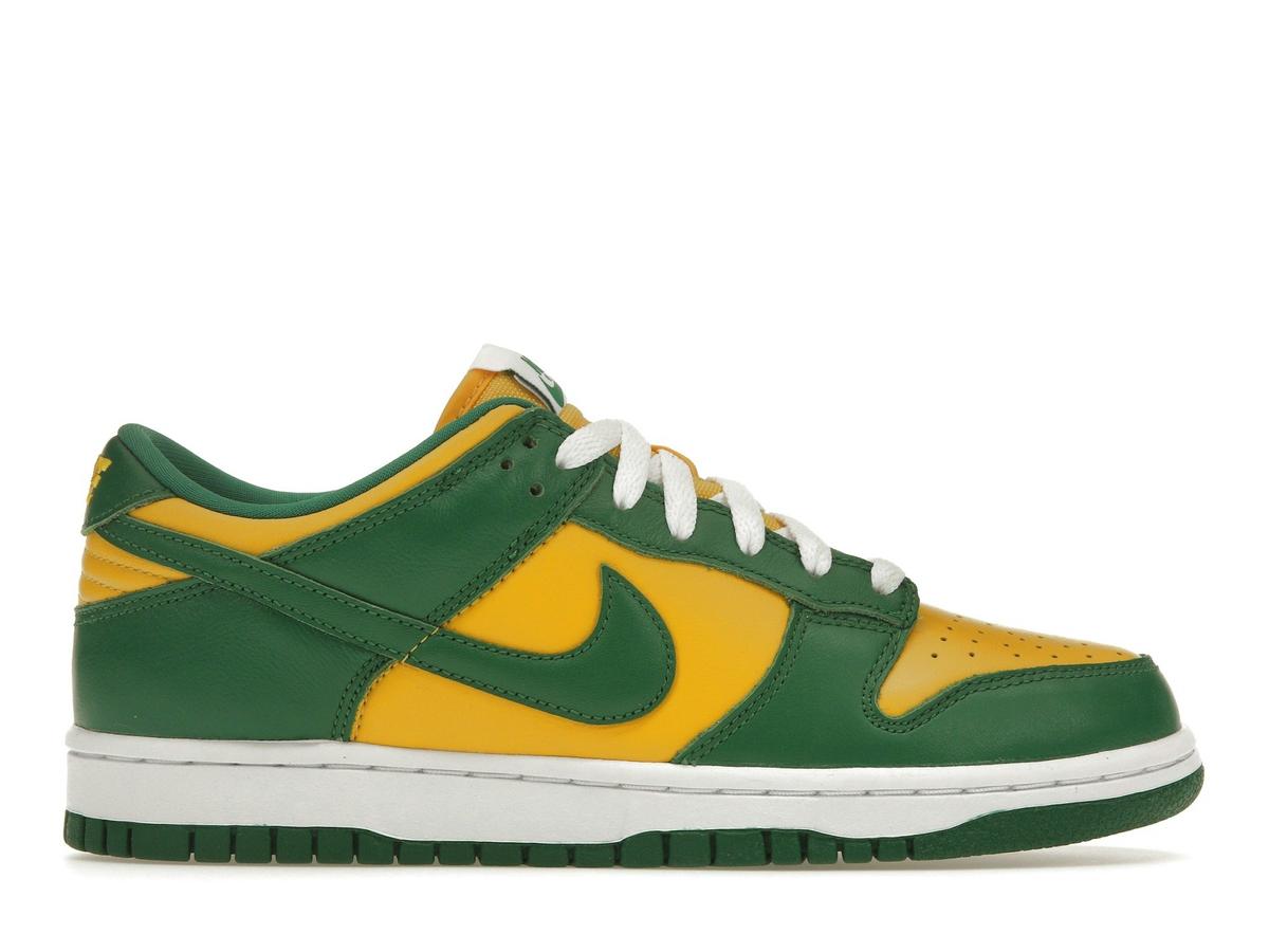 Nike Dunk Low Brazil (2020/2024) Varsity Maize/Pine Green-White CU1727-700 - savito