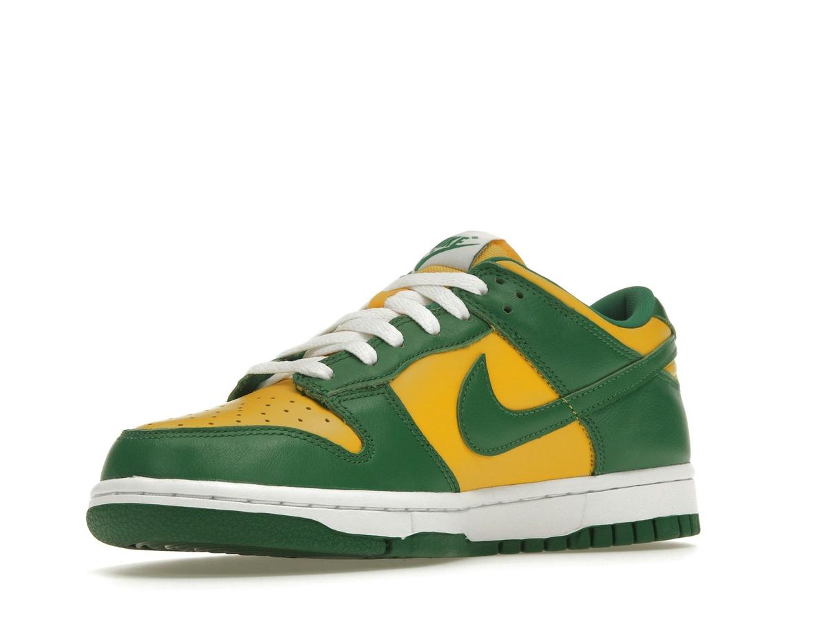 Nike Dunk Low Brazil (2020/2024) Varsity Maize/Pine Green-White CU1727-700 - savito