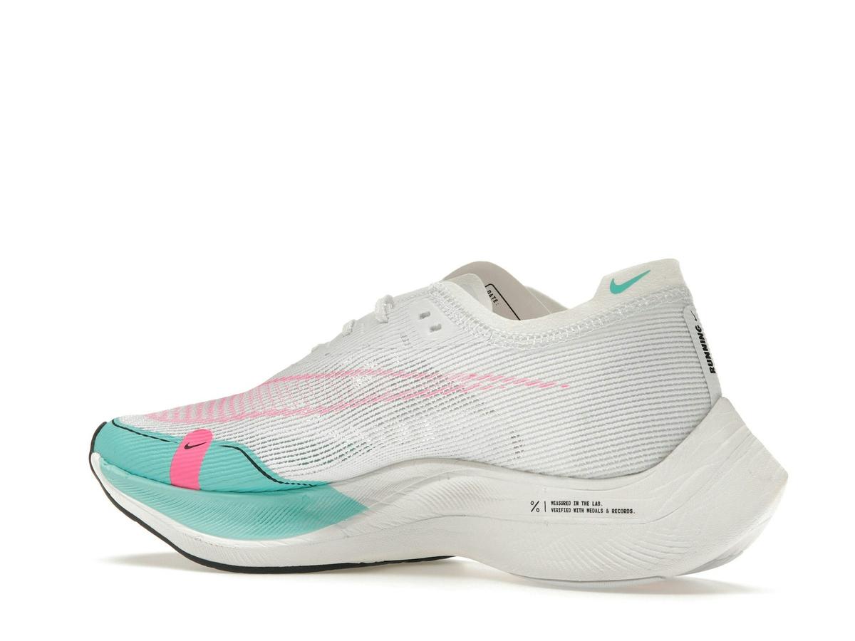 Nike ZoomX Vaporfly Next% 2 Watermelon White Blue Pink CU4111-101 - savito