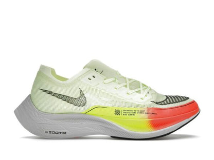 Nike ZoomX Vaporfly Next% 2 Performance Running Barely Volt Hyper Orange CU4111-700 - savito