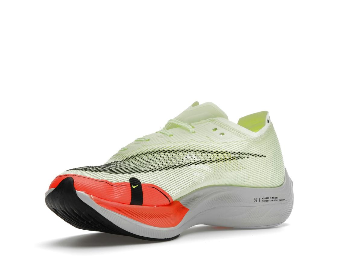 Nike ZoomX Vaporfly Next% 2 Performance Running Barely Volt Hyper Orange CU4111-700 - savito