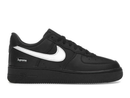 Nike Air Force 1 Low Supreme Black White CU9225-002 - savito
